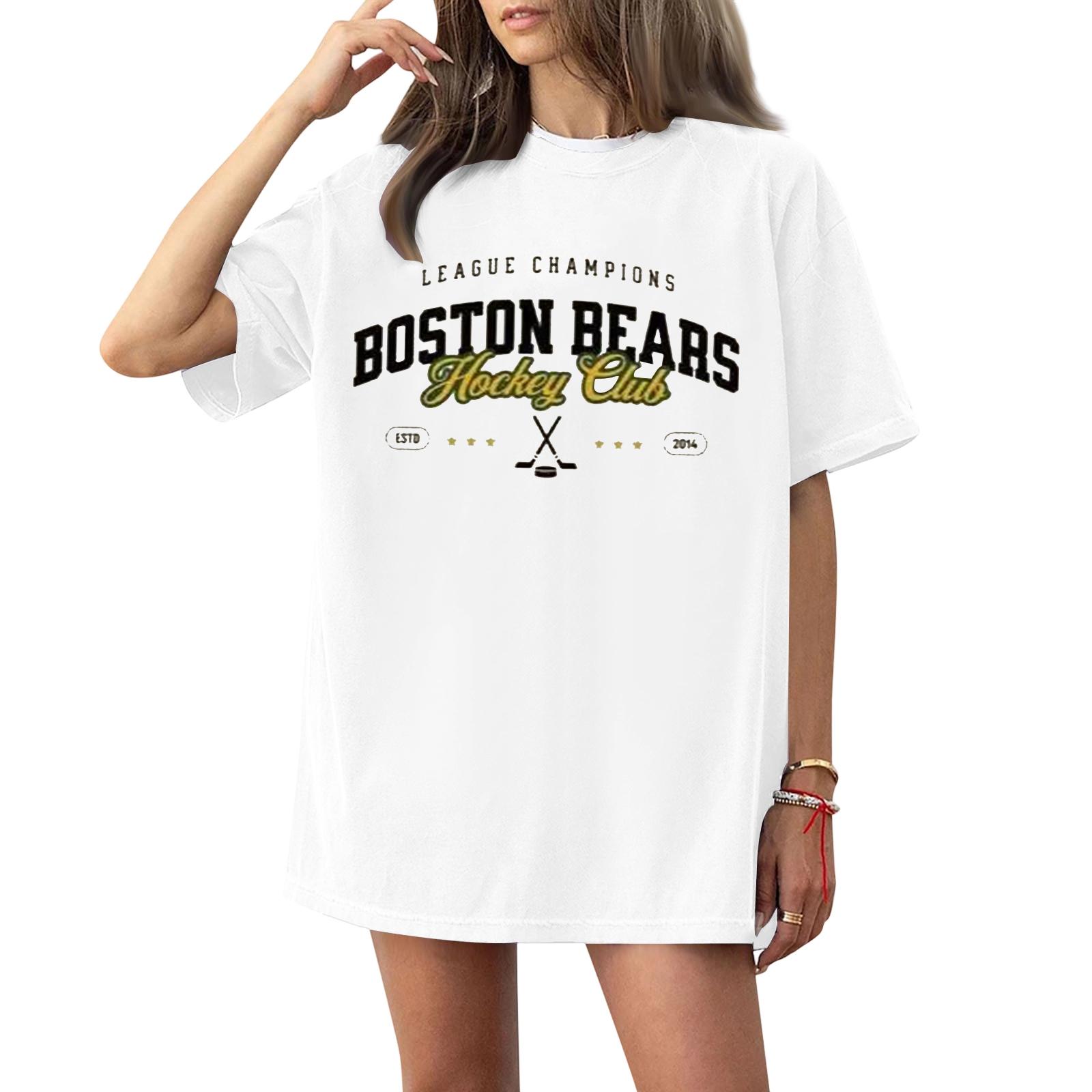 

Women s And Men s Fashionable Round Neck Casual Print Short Sleeved T-shirt Top XL білий