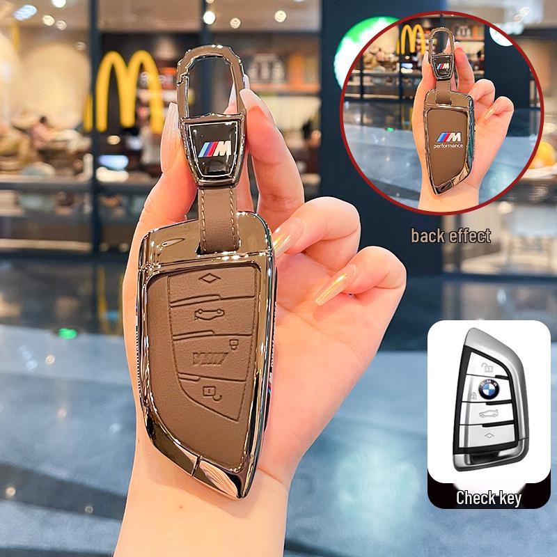 BMW Key Cover: Fits 1, 2, 3, 5 Series; I3, X1, X3, X5, iX3 Models with Blade Buckle