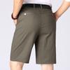 Mens Loose Plus Size Solid Color Casual Straight Leg Summer Shorts