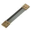 10x Shrapnel Purse Making Supplies Metal Frame , Bronze, 9x1.4 cm