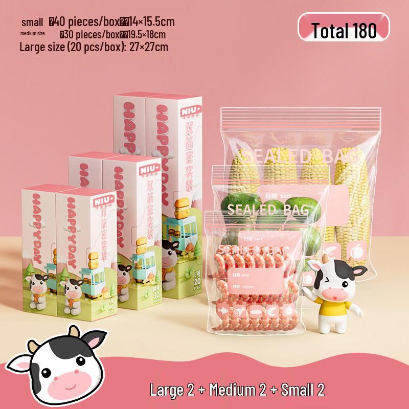 ZISIZ Food Grade Fresh-keeping Bags