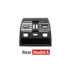 Chrome Front Center Left/Right Air Vent Grille Outlet Cover Middle Rear AC Vent Panel For BMW 7 Series F01 F02 730 735 745 750