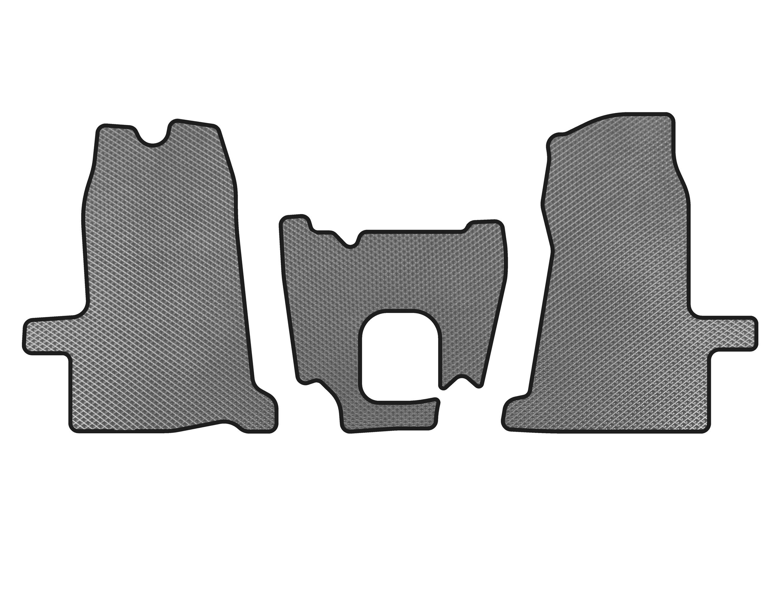 

EVA mats (2000-2006, 1-20251, Manual transmission, Gray) for Ford Transit