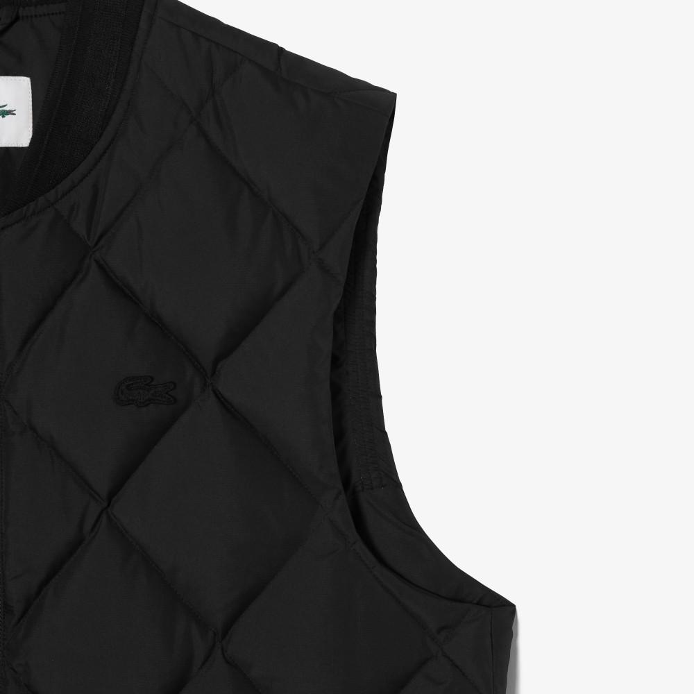 [lacoste] Men's Diamond Quilted Down Vest BH282E-55N031