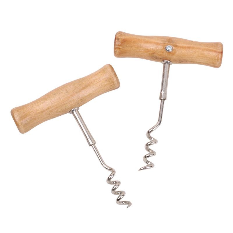 Dosenöffner aus Holz Dosenmesser Weißblech Mehrzweck-Dosenöffner Dosenmesser Bierflaschenöffner Rotwein