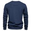 Autumn New Long-sleeved Solid Color Sweatshirt Trendy Men's Loose Solid Color Round Neck Casual Sweatshirt
