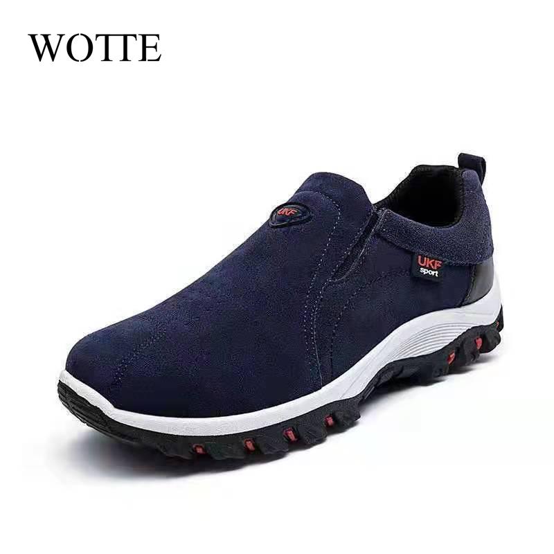 Mode Übergröße 48 Herren Freizeitschuhe Slipper Loafer Leichtgewicht Outdoor Herren Laufschuhe Rutschfest Laufen Klettern Schuhe Sneaker