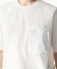 MUSINSA STANDARD [City Leisure] Utility Mesh Pocket Woven T-Shirt [White]