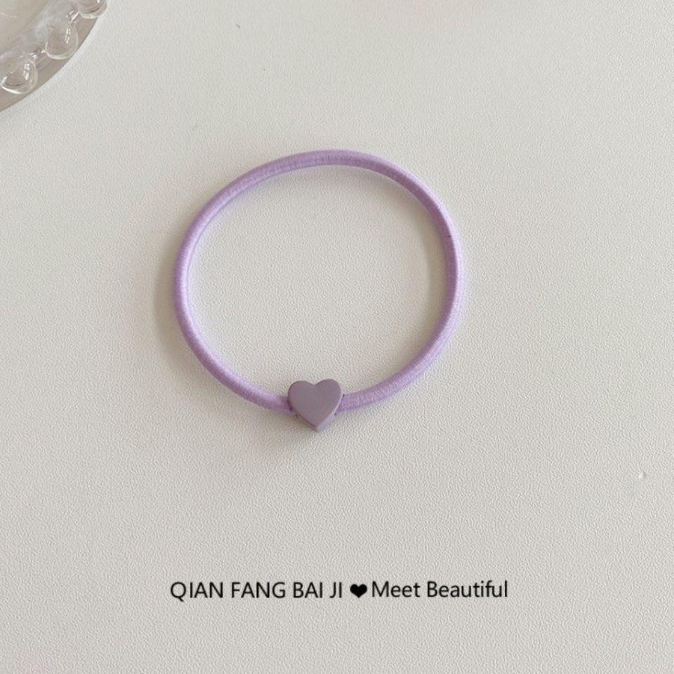 

Повязка для волос Candy Color - милый, высокоэластичный аксессуар для волос для студентов в оттенках молочного чая фиолетовый