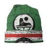 Ichkeria Tschetschenien-Flagge, Motorhaube, modische Strickmütze für Damen, Unisex, Winter, warme Skullies, Beanies Caps
