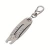 1pc Portable Precision Thread Size Checker-201 Stainless Steel,Quick Hand Measuring Tool for Nuts&Screws,Ideal for DIY and Use