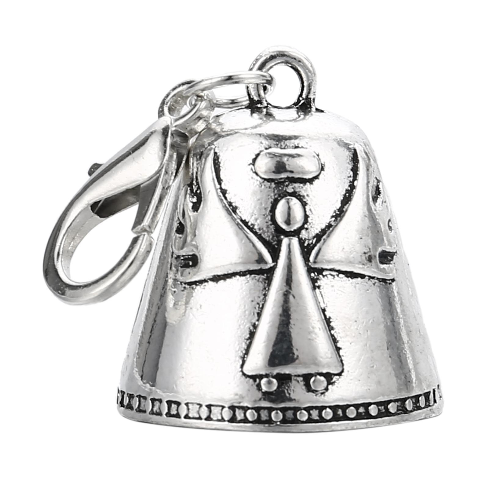 

Vintage Rustic Blessing Bells Ornament Angels By Your Side Tiny Silver Bell Decoration Suitable Gift for Friend or Loved One