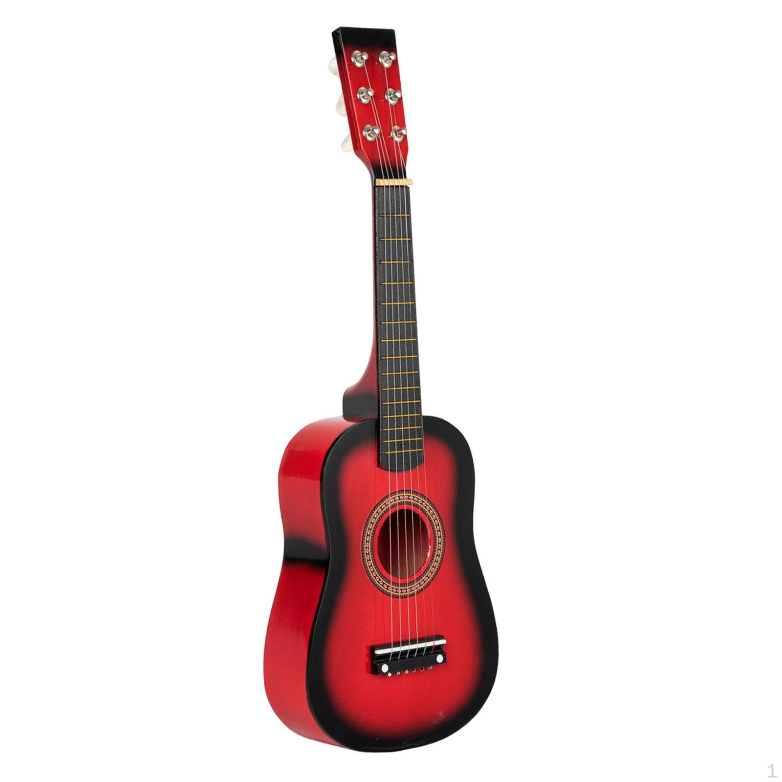 Children s Guitar, A Lightweight, Practical, Portable, And Compact Musical Instrument for Red