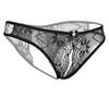 YOYOMEI Sexy Lace Shorts Lingerie Underwear Cute Thong Black Free Size Women's Women's