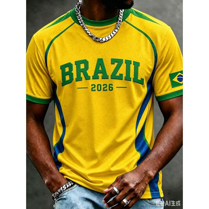 Morocco Flag Print Football Jersey Summer Customizable Name Number O-neck Short-sleeved Women Kids Soccer T-shirt