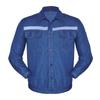 Men's Summer Work Suit: Breathable, Wear-Resistant Denim with Thin Short/Long Sleeve Tops and Pants for Welding Protection