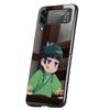 A-Apothecary D-Diaries Cute Cover Phone Case For Samsung Galaxy Z Flip 7 6 5 4 3 5G Flip7 Flip6 Flip5 Flip4 Flip3 Black Fundas S