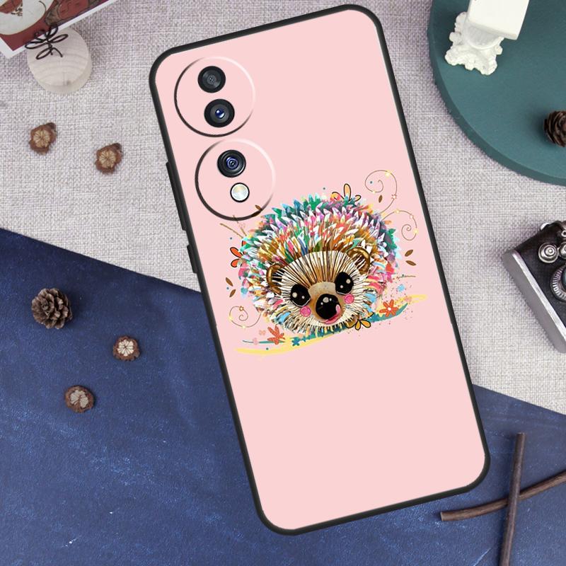 Süßer Igel Für Huawei P30 Pro P20 P40 P50 P Smart Nova 5T Honor Magic 5 Lite X8 X9a 50 70 Handyhülle