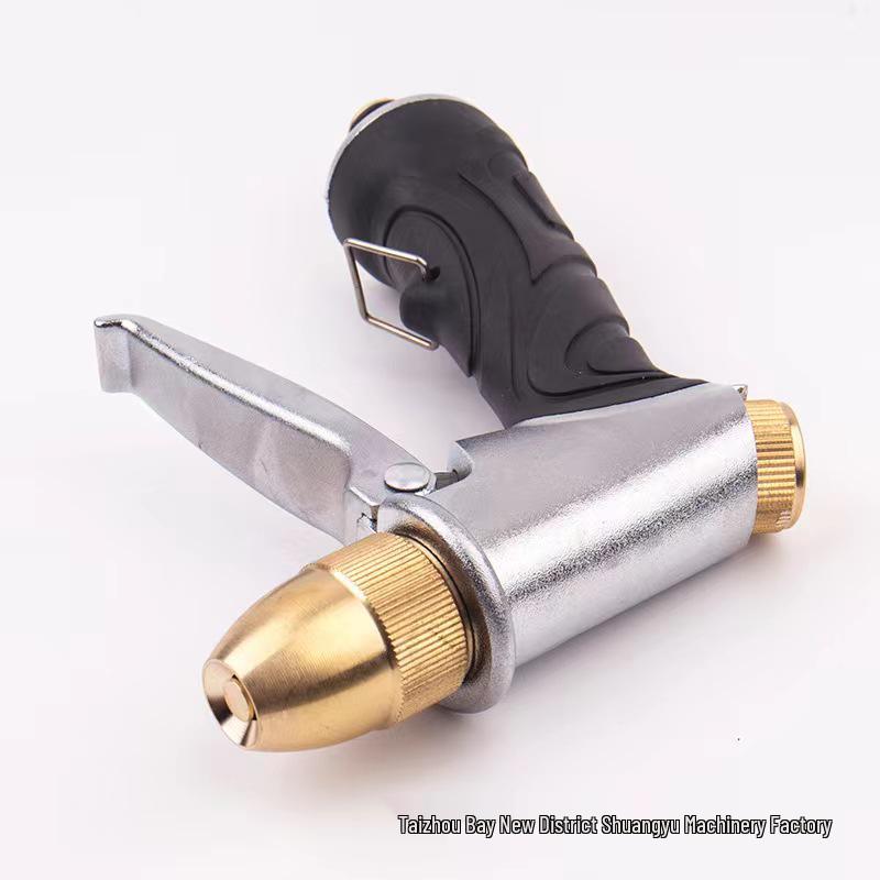 High-Pressure Rubber-Coated Water Gun for Car Wash and Garden Use