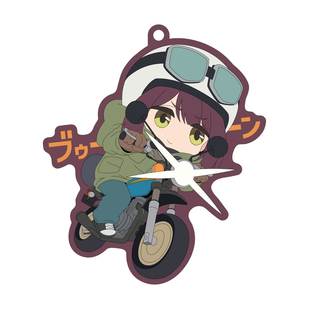 

Laid Back Camp SEASON2 Chara Ride Boon Ayano Rubber Strap