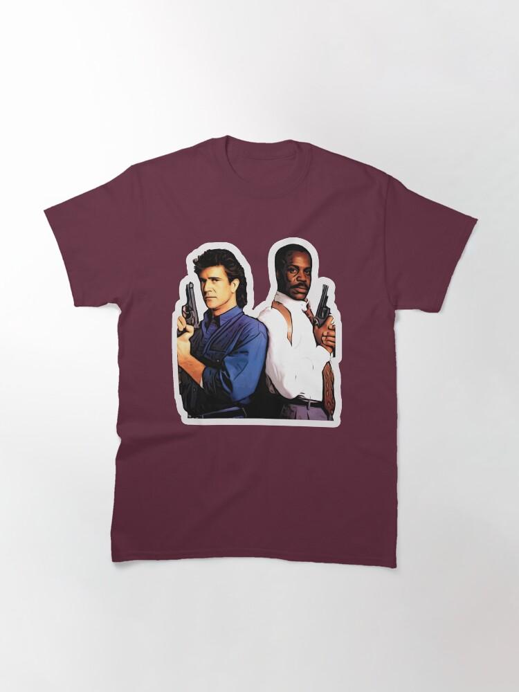 Lethal Weapon Action Movie American Police Motivational Lethal Weapon Martin Riggs And Roger Murtaugh Love You Classic T-Shirt