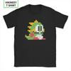 Bubble Bobble Men T Shirt Japanese Video Game Cute Kawaii Gamer Awesome Tee Shirt Short Sleeve T-Shirts Cotton Fabric Gift Idea