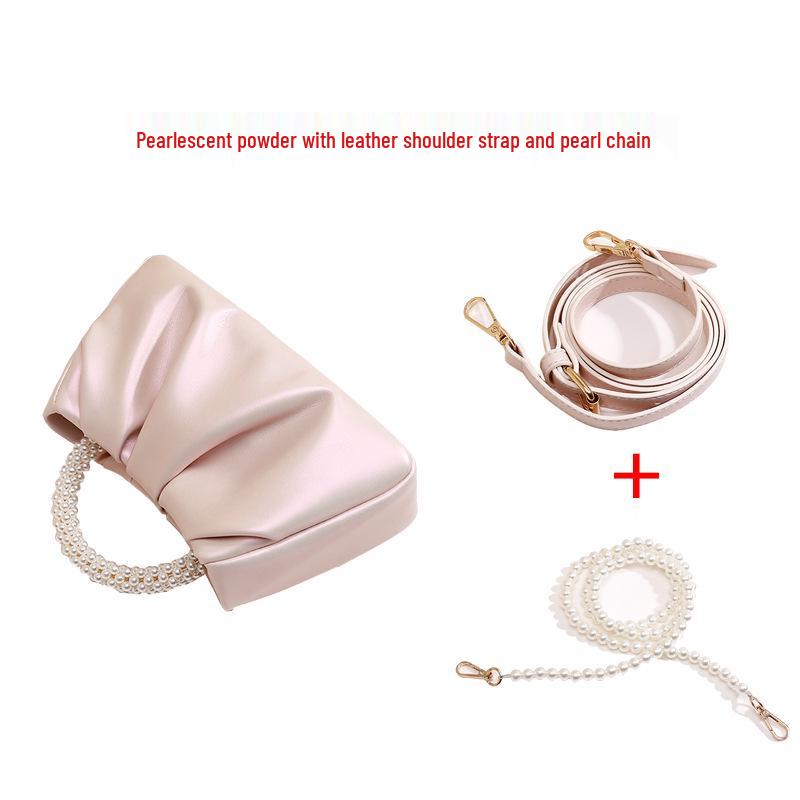 2024 Damen Elegante Perlenkette Wolken Crossbody-Tasche