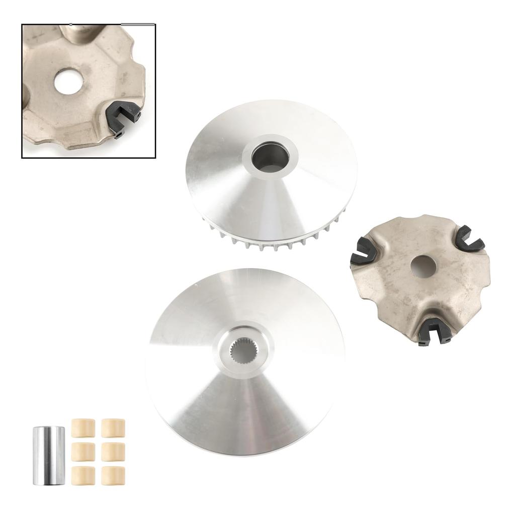 Frezon Front Clutch Variator Kit for 22123-K44-V00 22110-K44-V00 Fit Honda NSC110 Vision ACH110 Beat 110 Front Primary Variator Clutch Kit