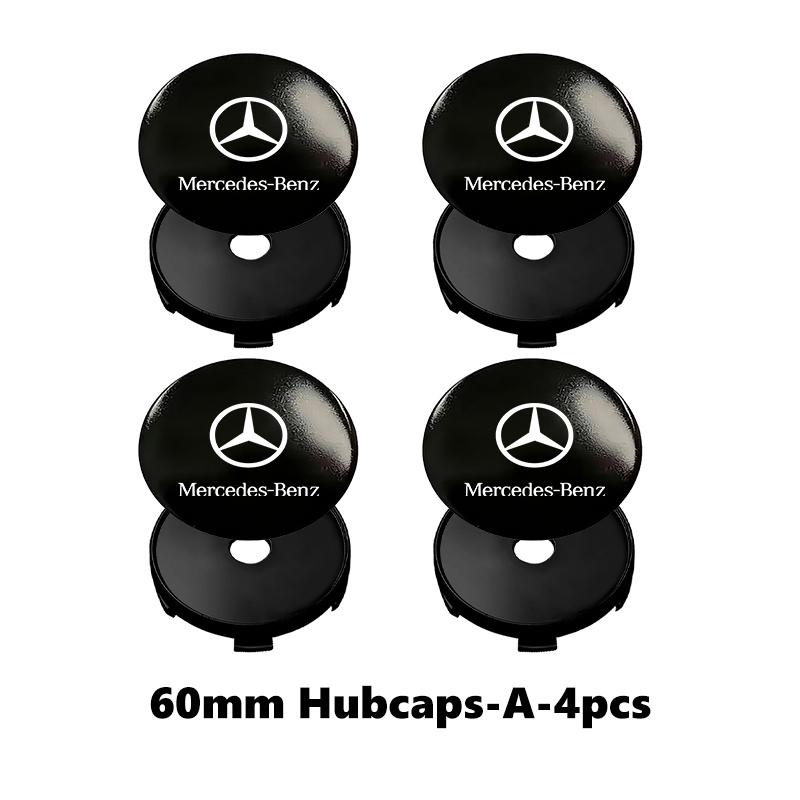 

For Benz Car Wheel Center Hub Cap Badge Wheel Sticker Decoration Accessories AMG VIANO GLB GLC GLE GLK W108 W124 W126 W169 W176