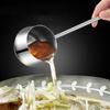 Stainless Steel Oil Splashing Small Pot Thickened Flat Bottomed Pan Hot Oil Pan  Sauce Seasoning