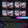 Tapete de Mouse Grande com Retroiluminação RGB Azur Lane Mousepad Gamer LED Meninas Anime Sexy Overwatch Mouse Mat Antiderrapante Kawaii Tapete de Mesa para Jogos