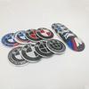 4pcs-60mm automobile wheel hub sticker logo rim cover badge For BMW X1 X3 X5 X6 Z4 M2 M3 M4 modified hub center sticker