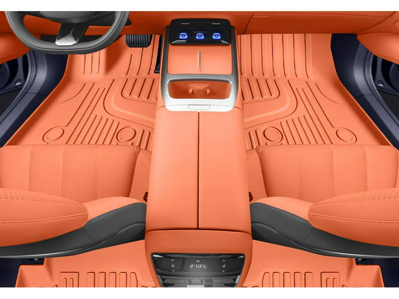 Deep Blue L07 TPE2025 5-Seater Car Floor Mat Set - Interior Carpet Accessories