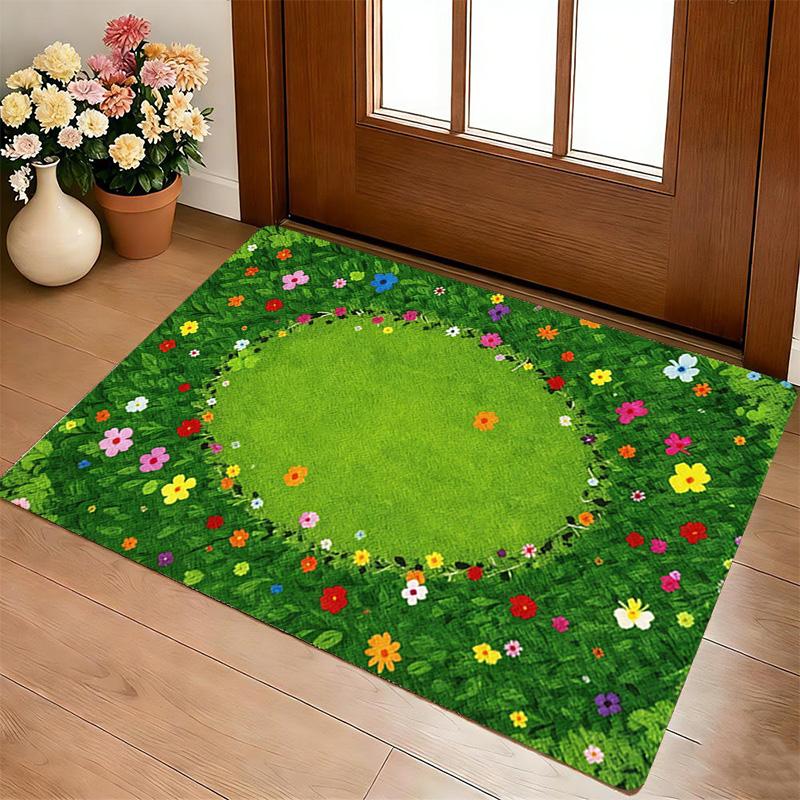 Flower Garden Living Room Nonslip Area Rug Soft Carpet For Bedroom Game Playroom Sofa Office Home Decor Doormat Christmas Gift C926180