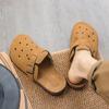 Fashion Beach Hole Slides Sabot Eva Rubber Men's Shoe Soft 2025 Fashion Trend Fun Casual Designer Luxury Clappers Adult Y2k Male Slipper