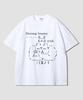 Geulaenpini Strong Bunny Oversized Short Sleeve T-Shirt - White