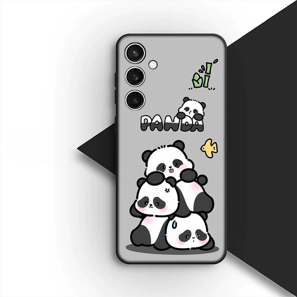 

Protective Cover for Xiaomi Redmi Note 13 14 Pro Plus ProPlus 14C 13C Pro+ 5G Casing Phone Case Lovely Panda Cartoon Redmi Note 13 4G