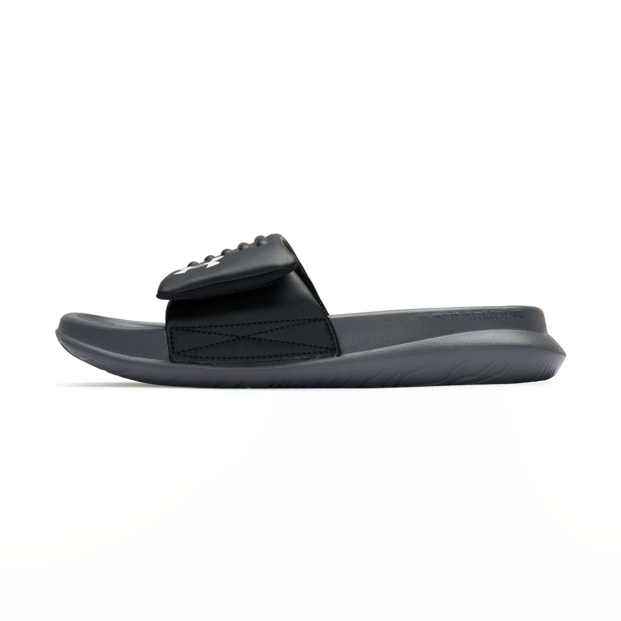 

Under Armour Puff Adjustable Casual Comfortable Slide Sandals Unisex sandals Black 6014037-001 46