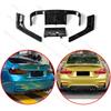 For BMW 4 Series F32 F33 M4 Style 2013-2016 High Quality ABS Car Rear Bumper Lip Spoiler Body Kit Glossy Black Carbon Fiber Look