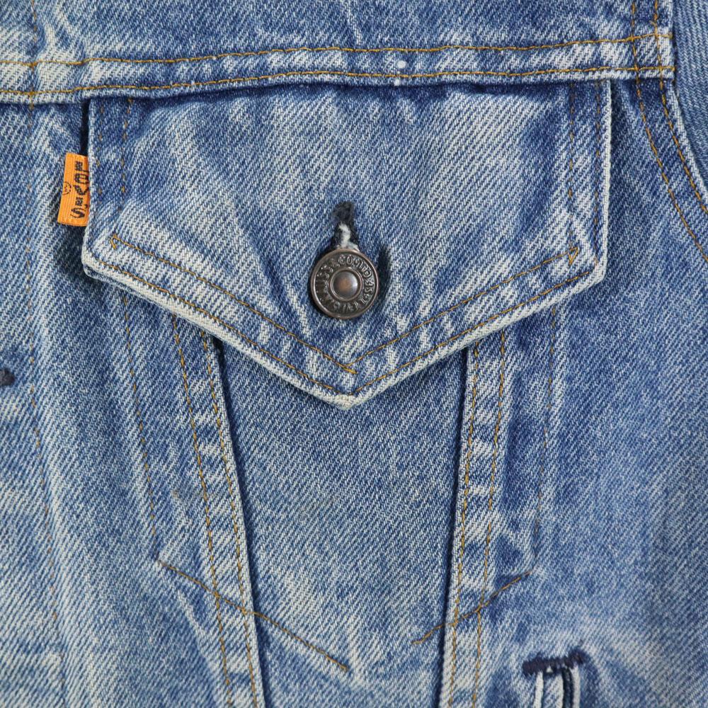 Levi's 80s 70904 USA made orange tab Denim Jacket Men's Used