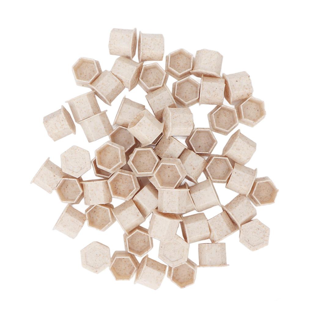 200pcs Tattoo Ink Cups Disposable Thickened Base Stable Stand Microblading Pigment Cups M