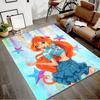 Winx Club Printed Area Rug Carpet for Bedroom Living Room Home Decor Rugs Mat Non Slip Mat Rug for Bedside