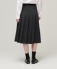Musinsa Standard Woman Women'S Pleated Midi Skirt [Charcoal Gray]
