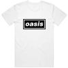 Authentic Oasis Band Logo T-Shirt White M-2XL NEW Unisex T-Shirt