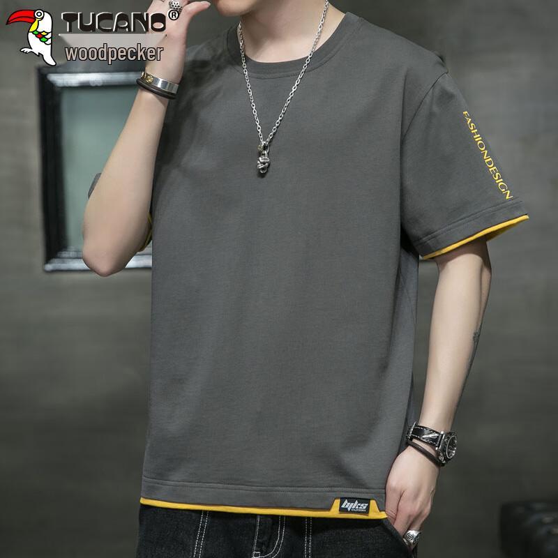 TUCANO Men s Short Sleeve Round Neck T-shirt XL 2370₽