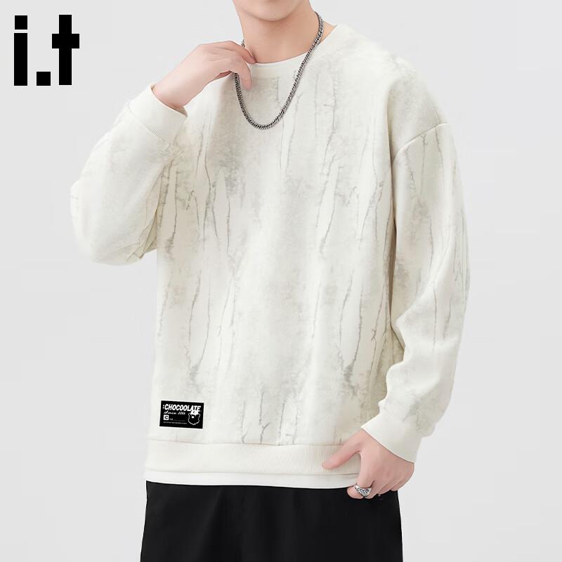 CHOCOOLATEit Men's Tie-Dye Loose Fit Sweatshirt
