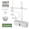 9 Holes Smart Hydroponic Planters Growing System Home Led With Kit For Garden Planter Kitchen Smart Herb Grow Germination System 12V 18/20W