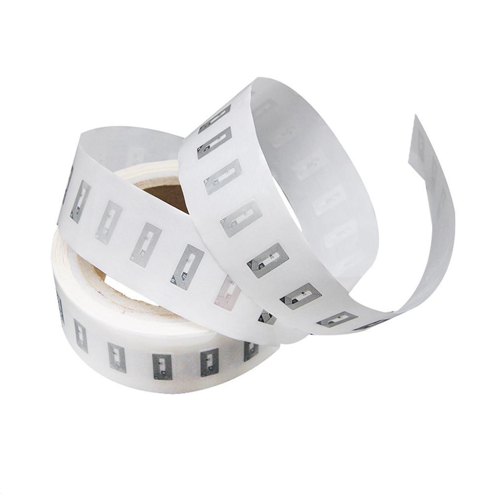 10Pcs NFC Chip Ntag213 Sticker 11x21MM Wet Inlay 13.56MHz Electronic Label Anti-counterfeiting Tag Durable Adhesive Easy