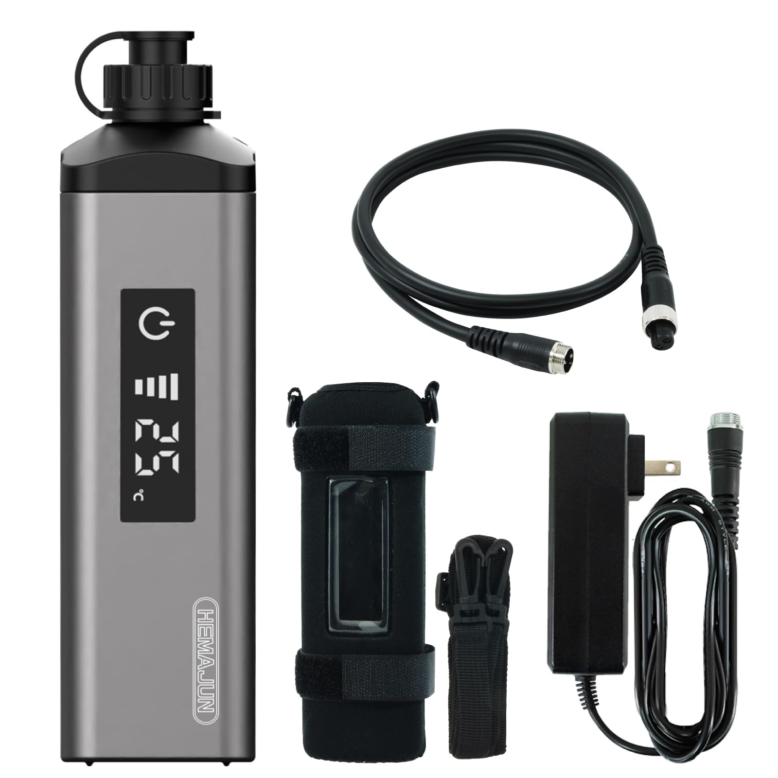 

Аккумулятор HEMAJUN DX10 10000 мАч для электрокатушек Daiwa и Shimano с электростатическим дисплеем BMS PSE и защитным чехлом 14,8 В Катушки, Панель, Защита,