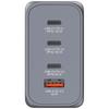 Verbatim Ładowarka Sieciowa Gan 240W3Xusb-C/Usb-A + Adapter Eu/Uk/Us Gnc-240 32205